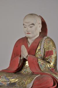 「長光寺の日禅上人坐像」の画像