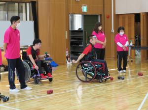 小松選手・渡辺選手との交流戦