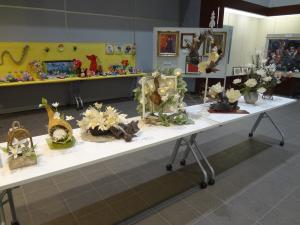 作品展示会の様子