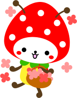 SUMムシくん花カゴ