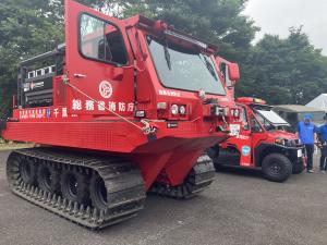 防災フェア（水陸両用車1）