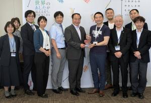 つくば市長面会