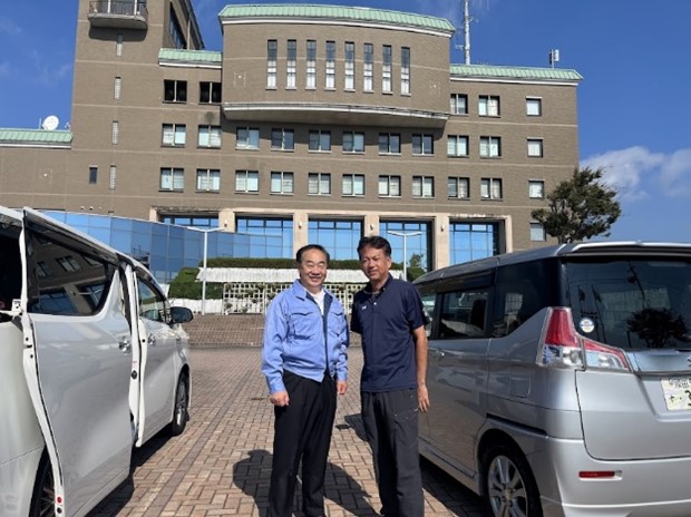 応援派遣職員激励