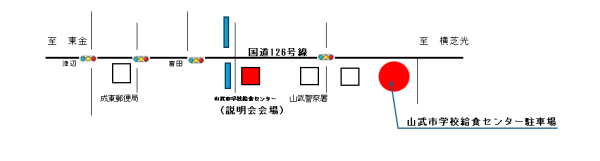学校給食センター(位置図)