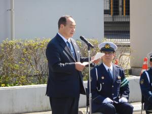 全国交通安全運動出動式