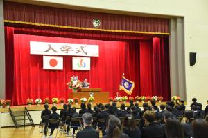 山武市立山武中学校入学式