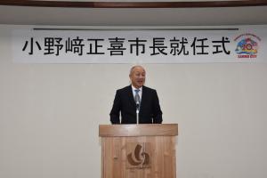 市長就任式